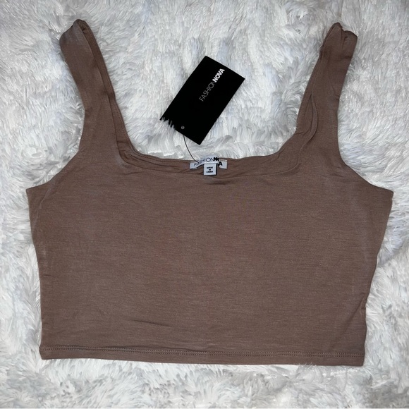 ✨FLASH SALE NWT Fashion Nova Anything But Square Tank - Picture 7 of 9